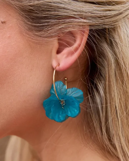 Aros Flor Jade