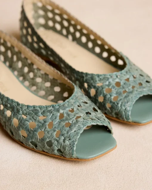 Bailarina Trenzada Aqua