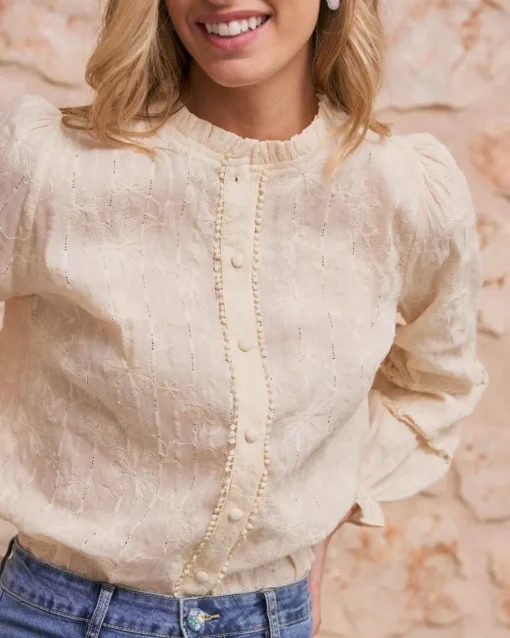 Blusa Bordada Dafne