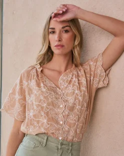 Blusa Con Bordado Martha