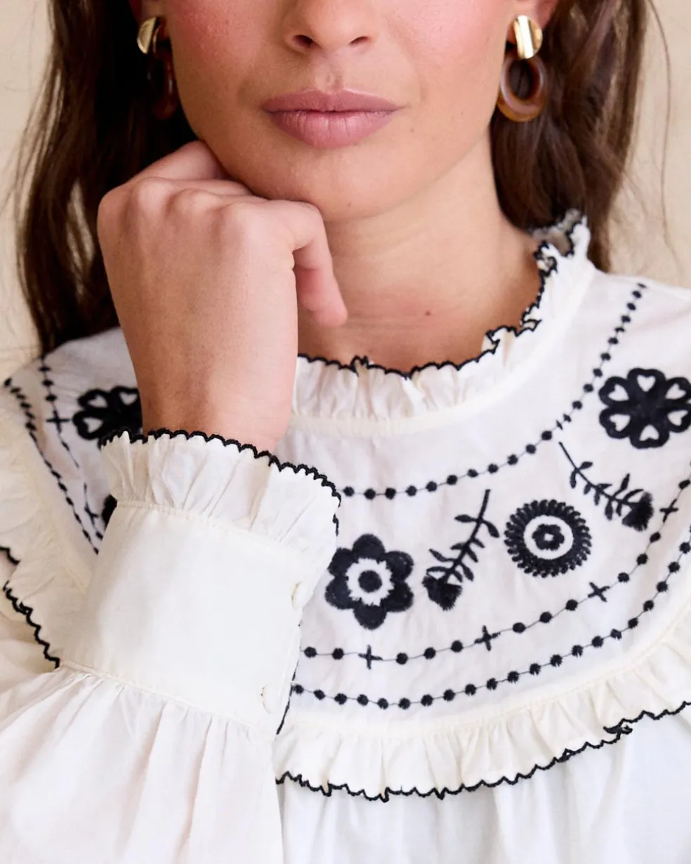 Blusa Cuello Indiana