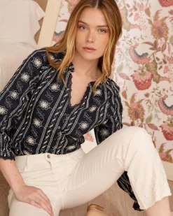 Blusa Flores Sol