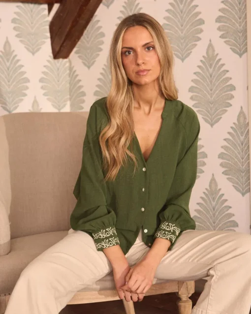 Blusa Verde Vivi