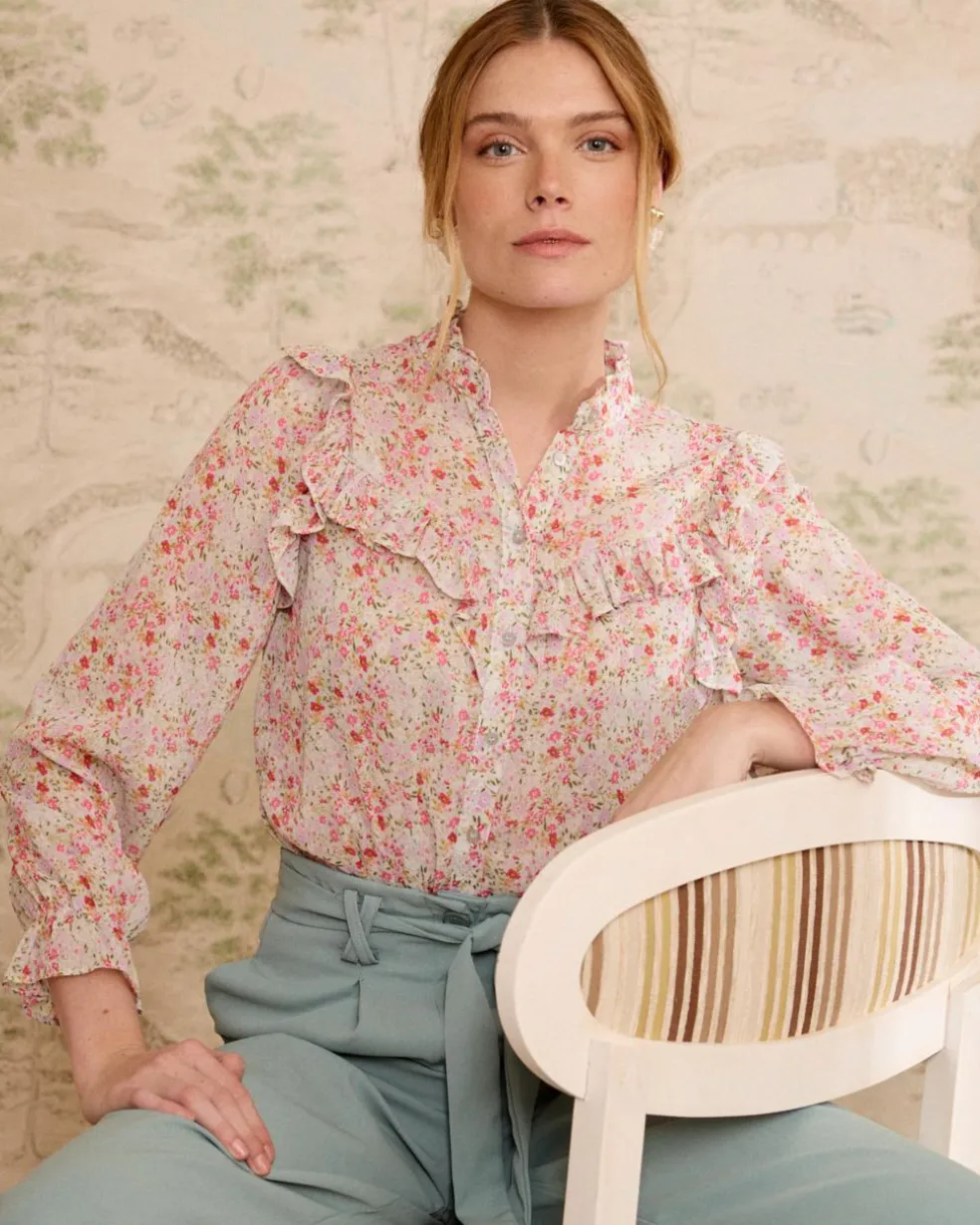 Blusa Volantes Orian