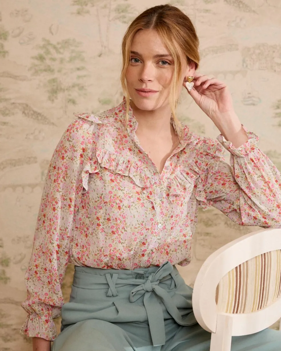 Blusa Volantes Orian