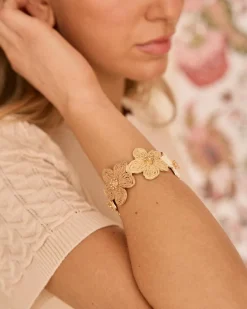 Brazalete Flor Ametista