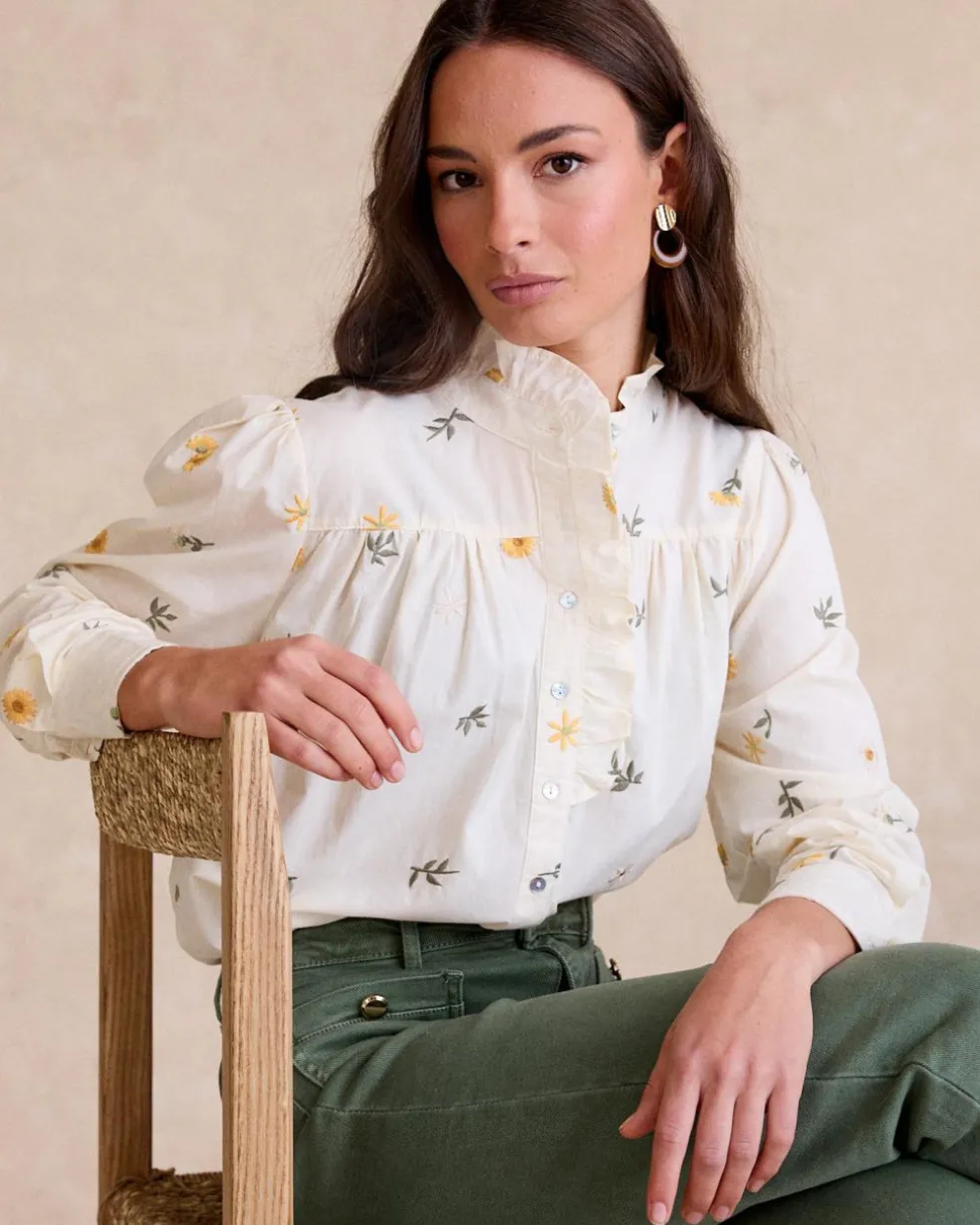 Camisa Bordada Sabrina