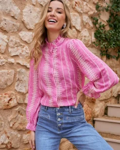 Camisa Bordada Tibi