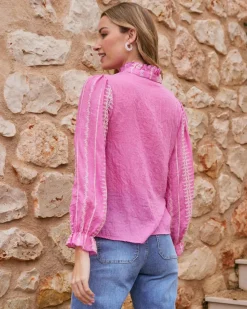 Camisa Bordada Tibi
