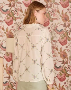 Camisa Flores Perlina