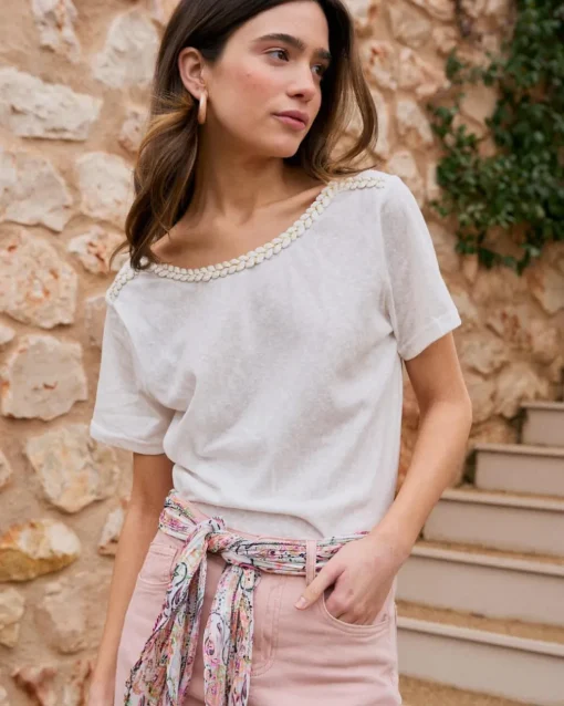 Camiseta Trenzado Aubrienne
