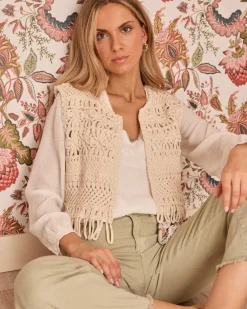 Chaleco Crochet Sabi