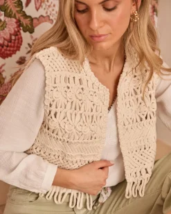 Chaleco Crochet Sabi