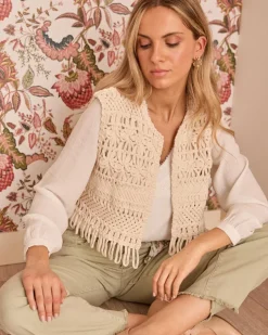 Chaleco Crochet Sabi
