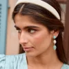 Diadema Blanca Invitada Cloe