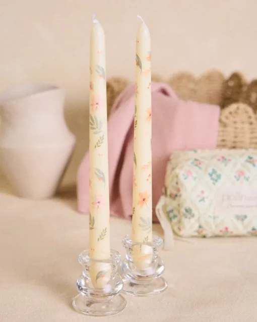 Pack Velas Flores Fiorenza
