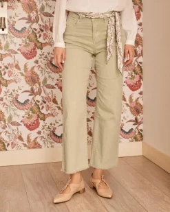 Pantalón Denim Flare Ameline