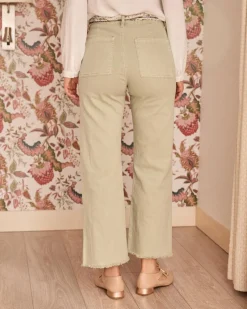 Pantalón Denim Flare Ameline