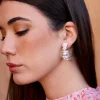 Pendientes Aros Perlas