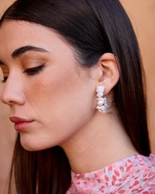 Pendientes Aros Perlas