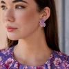 Pendientes Flor Dahlia