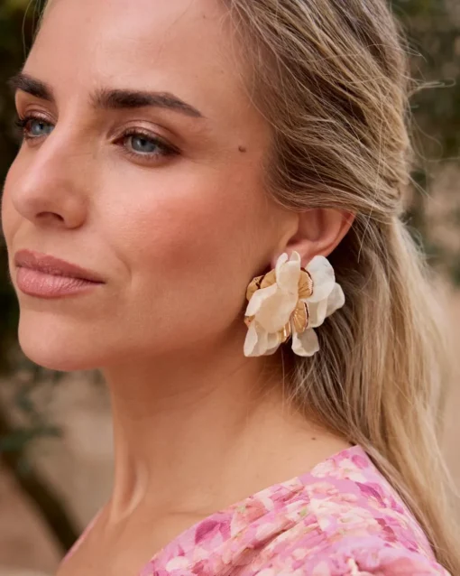 Pendientes Flor Ludica