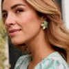Pendientes Flor Mint