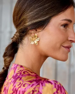 Pendientes Flor Trice