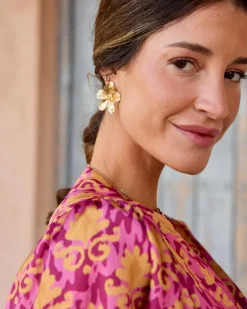 Pendientes Flor Trice