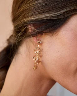 Pendientes Flores Bleuet