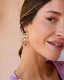 Pendientes Flores Bleuet