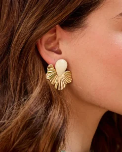 Pendientes Hoja Selene