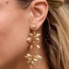Pendientes Hojas Oro