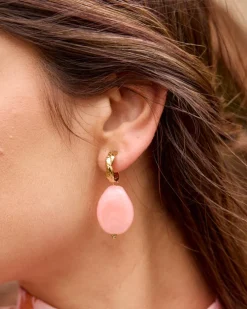 Pendientes Largos Coral