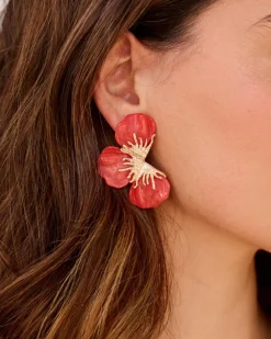 Pendientes Media Flor