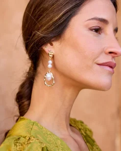Pendientes Perlas Magnolia