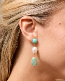 Pendientes Piedras Mimosa