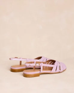 Sandalia Plana Malva