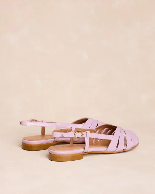 Sandalia Plana Malva