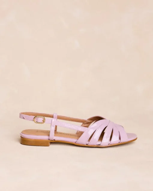 Sandalia Plana Malva