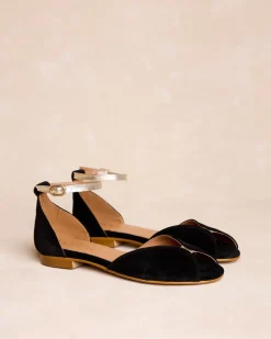 Sandalia Plana Negro