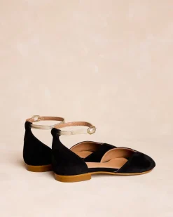 Sandalia Plana Negro