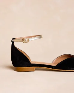 Sandalia Plana Negro