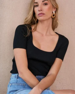 Top Punto Lazo Luci