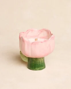 Vela Aromática Cerámica Tulipán