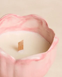 Vela Aromática Cerámica Tulipán