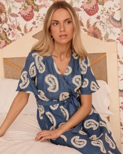 Vestido Bordado Paisley Ilse