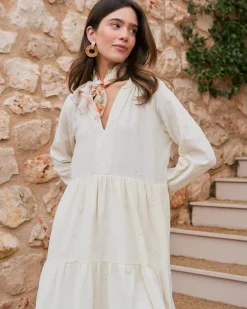 Vestido Corto Algodón Pau