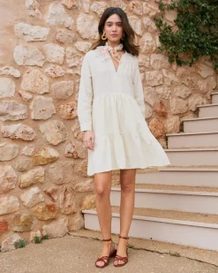 Vestido Corto Algodón Pau