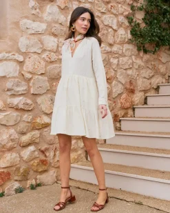 Vestido Corto Algodón Pau